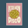 Kitchen Disco Typography Print, thumbnail 7 of 8