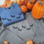 Spooky Halloween Bats With Bows Embroidered Sweatshirt, thumbnail 4 of 5