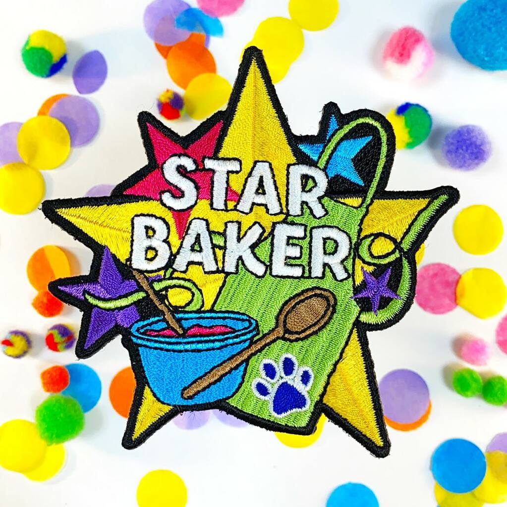 Star Baker Sew On Patch