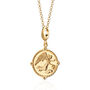18ct Gold Iris Goddess Of Communication Necklace, thumbnail 2 of 7