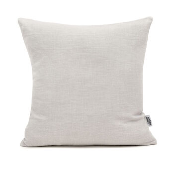 Stonewashed Linen Cushion Cover, 4 of 6