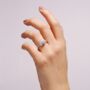 Serena White Gold Lab Grown Diamond Engagement Ring, thumbnail 1 of 5
