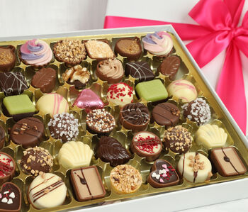 Luxury 48 Chocolate Selection Mothers Day Gift Box. Perfect Mothering Sunday Present, 2 of 3