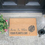 Home Is Where Your Plants Live Print Doormat, thumbnail 3 of 4