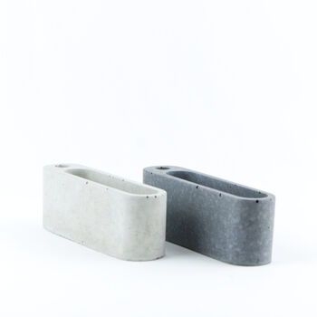 Minimal Concrete Pen And Business Card Stand, 3 of 6