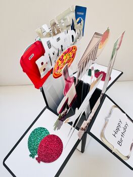 Rome Themed 3D Birthday Card, 4 of 7