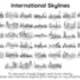 Personalised Graduation Skyline Greetings Card, thumbnail 8 of 8