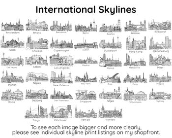 Personalised Graduation Skyline Greetings Card, 8 of 8