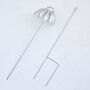 Recycled Metal Echinacea Flower Garden Stake Decoration, thumbnail 9 of 10