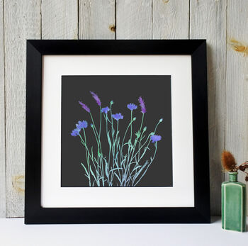 Lavender And Cornflowers Fine Art Print, 2 of 5