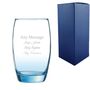 Personalised Salto Ice Blue Highball Glass, thumbnail 1 of 3