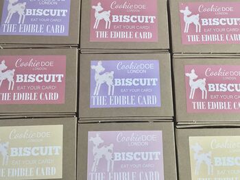 Say It With A Personalised Biscuit Card, 5 of 6