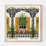 New Orleans Lace Balcony Art Print, thumbnail 1 of 3