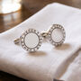 Usher Round Cufflinks, thumbnail 4 of 8