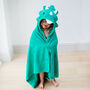 'Dinosaur Friends' Children's Hooded Bath Towel, thumbnail 3 of 6