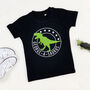 Personalised Dinosaur Kids T Shirt, thumbnail 5 of 6