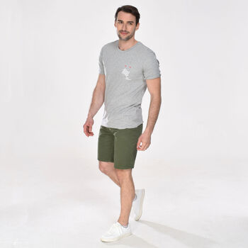Men's Faro Olive Green Shorts, 4 of 8