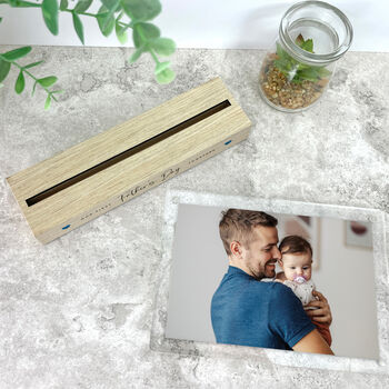Personalised 'Our First…' Wooden Base 6x4' Photo Frame, 8 of 11