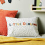 Children's Little Darling Nursery Cushion, thumbnail 3 of 4