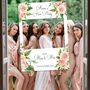 Cream And Blush Hen Party Sign And Photobooth Frame, thumbnail 1 of 4