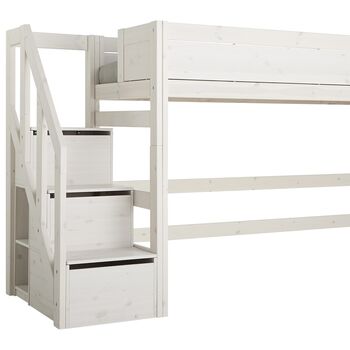 Lifetime High Sleeper Desk Bed With Steps, 4 of 12