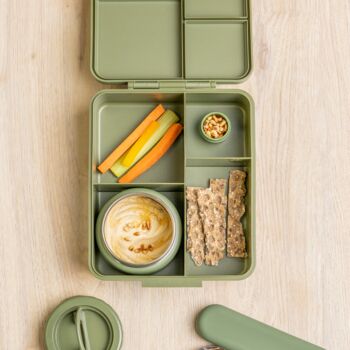 Citron Personalised Lunch Box With Insulated Food Jar, 4 of 11