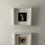 Abstract Shapes Framed Knitted Art, thumbnail 9 of 11