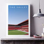 Charlton Athletic The Valley Poster, thumbnail 3 of 8
