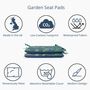 Ferns Woodland Water Resistant Garden Cushion Seat Pads, thumbnail 5 of 8
