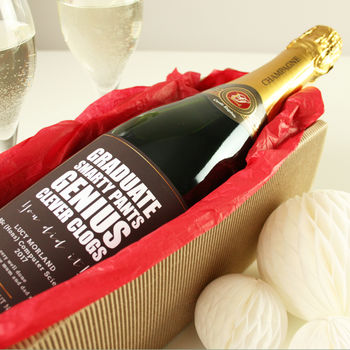 Personalised Graduation Champagne, 5 of 9