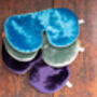Silk Velvet Lavender Sleep Mask, thumbnail 1 of 7