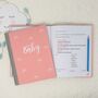 Baby Journal And Record Book For Girls, thumbnail 1 of 12