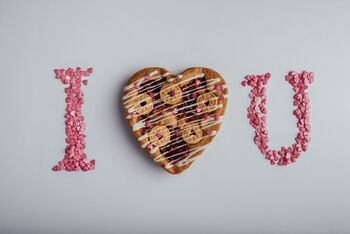 Valentine Jammie Biscuit Blondie Heart, 3 of 10