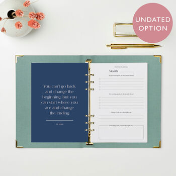 Personalised Turn Wishes Into Plans Life Planner, 11 of 12