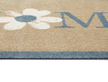 My Mat Patterned Washable My Flower Home Mat, 2 of 3