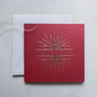 Ornamental Christmas Card Pack Of Five, thumbnail 6 of 6