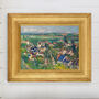 European Village Victorian Landscape Framed Or Unframed, thumbnail 1 of 12