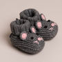Baby Cashmere Mouse Booties, thumbnail 3 of 6