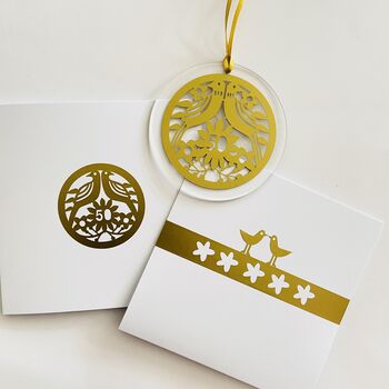 Golden Wedding Anniversary Letterbox Gift, 2 of 7