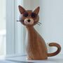 Hand Crafted Traditional Wooden Puppy, Cat Or Dog, thumbnail 4 of 9