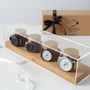 Personalised Solid Oak Watch Stand For Four Watches, thumbnail 3 of 12
