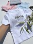 Personalised Premium Crewneck T Shirt Cotton Boys Girls, thumbnail 1 of 10