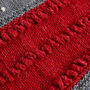 Christmas Gonk Blanket Intermediate Knitting Kit, thumbnail 7 of 9