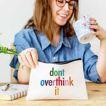Don't Overthink It Oversized Tote Bag, 2 of 2