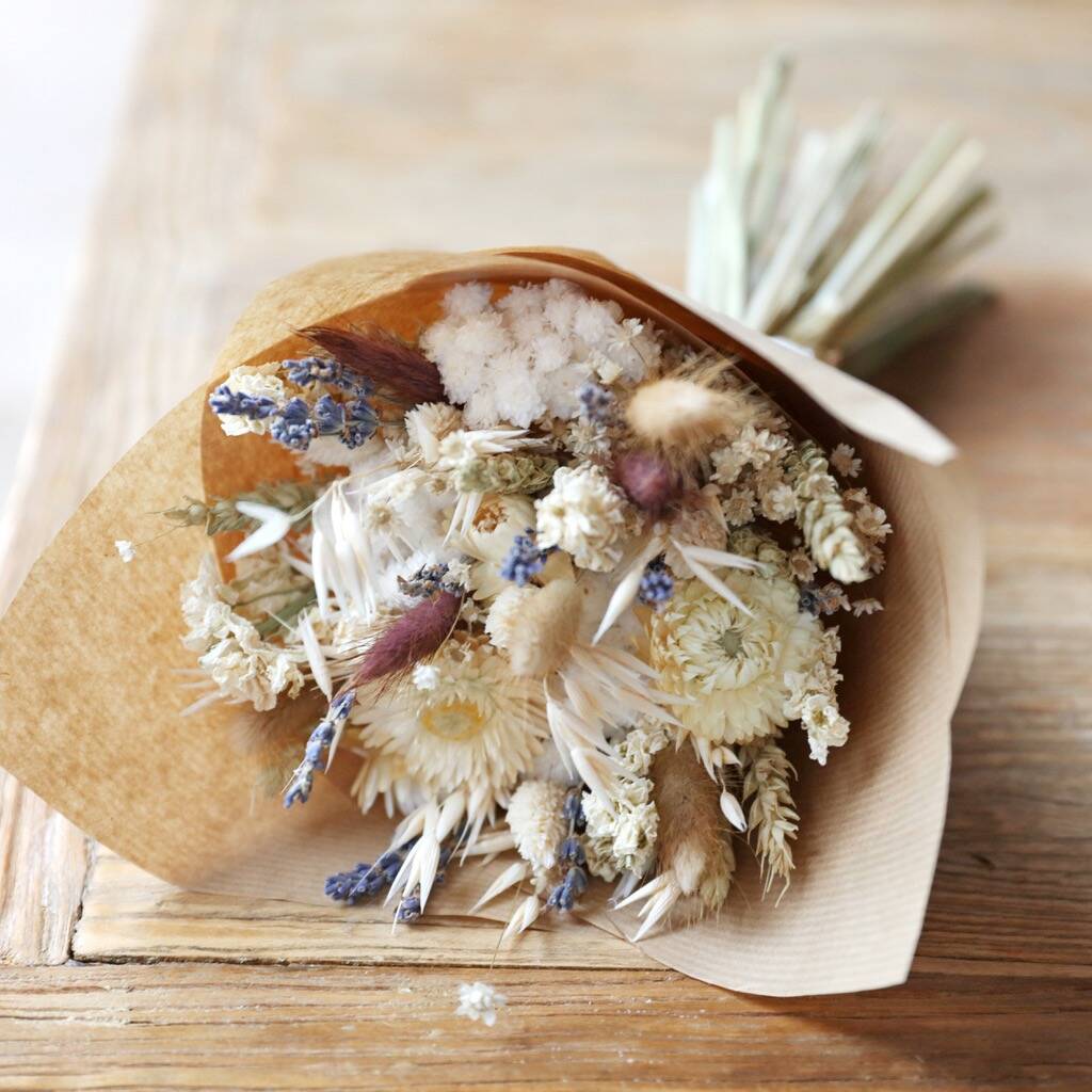 Natural Dried Flower Bouquet By Lisa Angel | notonthehighstreet.com