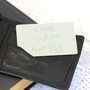 Stainless Steel Engraved Handwriting Wallet Card, thumbnail 1 of 4