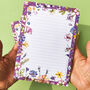Pressed Flowers A5 Notepad, thumbnail 1 of 5