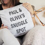 Personalised Snuggle Spot Cushion, thumbnail 1 of 5