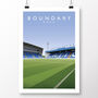 Oldham Boundary Park Jimmy Frizzell Stand Poster, thumbnail 2 of 5