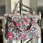 Tall Washbag With Handles In Country Vicarage Print, thumbnail 2 of 5